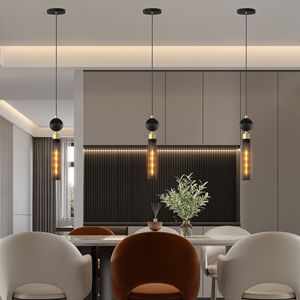 Lampadario Moderno Regolabile in Ferro Battuto Nero, Illuminazione Sospesa per Isola Cucina, Elegante Lampada a Sospensione - Product Image 2