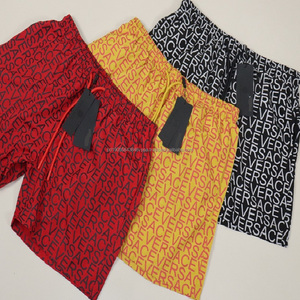 Pantalones Cortos Deportivos Casuales de Algodón Elástico Tejido, Talla L M, Ecológicos, para Otoño, Pantalones Cortos Estampados de Verano para Hombre, Traje de Baño para Playa - Product Image 3