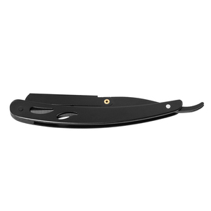 Rasoir droit professionnel avec manche métallique, personnalisable, pour barbier, rasoir de rasage de la nuque - Product Image 5