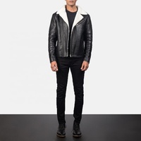 2021 hiver hommes Premium qualité peau de mouton fourrure cuir veste Vintage Style chaud manteau avec col en gros manteau à la mode