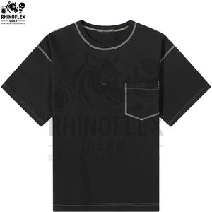 100% Cotton Heavyweight Mens Oversized <b>Tshirt</b> Dtg Print <b>Plain</b> Custom Logo T Shirt - Product Image 6