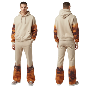 Conjunto Deportivo de Hombre con Estampado Horizon Puff, Diseño Moderno y Casual, Ropa Deportiva - Product Image 3