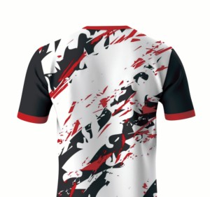 Camiseta Deportiva Unisex Moderna, Sublimada, 100% Poliéster, Manga Corta, Informal, Verano, Transpirable, Secado Rápido, con Diseño Gráfico - Product Image 6