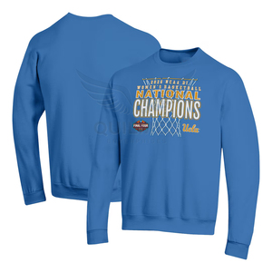 Sudadera de Alta Calidad Personalizada de los UCLA Bruins, Sudadera de Felpa con Estampado Gráfico de la Final Four de Baloncesto para Mujer - Product Image 1