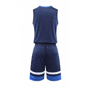 Ensembles d'uniformes de basketball unisexes personnalisés en gros, imprimés, professionnels, respirants et à séchage rapide - Product Image 2