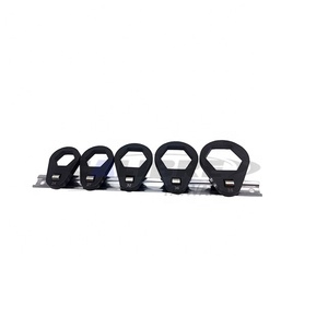 TAIWAN CALIBRE 5pc 24-38mm Oil Filter Offset <b>Socket</b> Wrench Removal Tools Set - Product Image 1