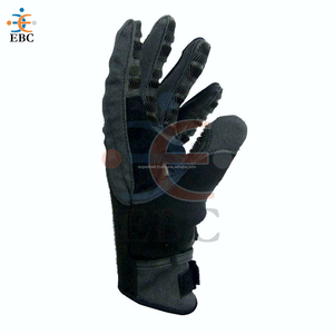 Genuine <b>Leather</b> Tactical Rappel Fast Rope Gloves Aramid Liner Full-Grain <b>Leather</b> Palm Heat Resistant Dexterity Anti-Cut EN388 4 - Product Image 6
