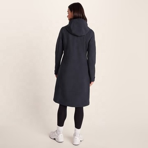 Chaqueta Bomber de Punto Impermeable y Transpirable para Mujer, con Capucha, Cierre de Cremallera, Cortavientos, Talla Grande, para Correr - Product Image 6