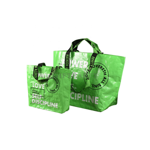 Vente en gros de sac fourre-tout en PP non tissé imprimé personnalisé sac d'épicerie réutilisable avec logo du fabricant - Product Image 5