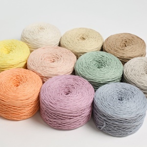 Hilo de algodón 100% Coma de 2.5mm aproximadamente, hilado en anillo, para tejer a mano, marca Vortex Spun Yarn GRANDE, ideal para tejer y hacer crochet. - Product Image 1
