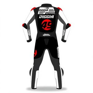 ชุดแข่งรถมอเตอร์ไซค์ Fabio Di Giannantonio MotoCP หนังวัว/หนังจิงโจ้ สำหรับขับขี่มอเตอร์ไซค์บนสนาม/ขี่มอเตอร์ไซค์ ชุดจั๊มสูทหนังสำหรับนักขี่มอเตอร์ไซค์/ชุดนักขี่มอเตอร์ไซค์ ระดับ 2 CE - Product Image 2