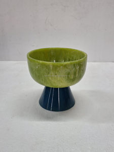 Tazón Moderno de Resina Epoxi con Remolino, Color Tigre, Pulido, Ecológico, con Base, Apto para Alimentos, para Fiestas - Product Image 6