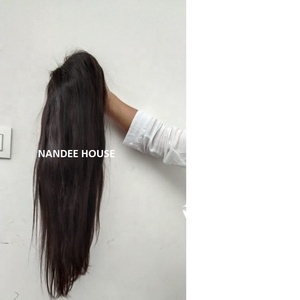 Cheveux humains indiens bruts pour le dropshipping, cuticules alignées, provenant d'un seul donneur, ondulés, bouclés birmans, ondulation naturelle, cheveux humains indiens bruts bouclés - Product Image 3
