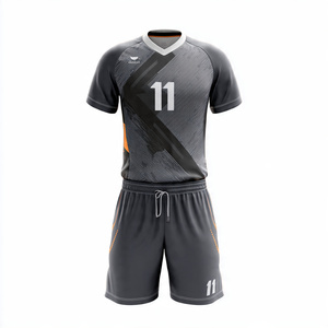 Team Volleyball Uniform Basketball Uniform Football Jersey Shorts Set Sleeveless Football Jersey Tops Basketball Uniforms - Product Image 5