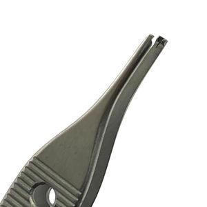 Pince à tissus fine Adson en acier inoxydable, micro-pincettes chirurgicales droites à pointe diamantée, taille personnalisée, pour usage dentaire et chirurgical - Product Image 5