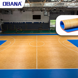 Revêtement de sol sportif en PVC souple en gros pour terrains de basketball intérieurs, terrains de sport et événements de <span class=keywords><strong>jardin</strong></span> - Revêtement et tapis en vinyle durables - Product Image 1