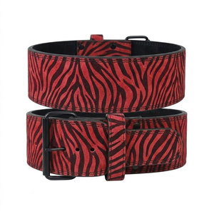 Cinturón de Gimnasio para Levantamiento de Pesas y Fisicoculturismo con Hebilla de Una Sola Punta, Diseño Personalizado con Impresión Sublimada, Servicio OEM, en Venta - Product Image 4