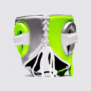 Protector de Cabeza de Cuero Genuino para Entrenamiento Profesional de MMA y Boxeo, Protección Facial Completa de Alta Calidad, Ajustable - Product Image 6