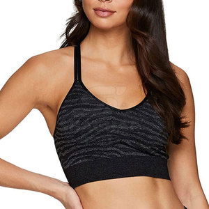 High Impact Sports <b>Bra</b> Adjustable <b>Straps</b> Supportive Design For Running Training And Fitness - Product Image 3