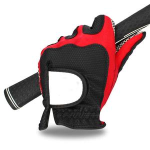 Custom Logo Men's Sports Golf Gloves Breathable Genuine Cabretta Sheepskin Non-Slip Velcro Closure Left/Right Hand LH/RH - Product Image 4