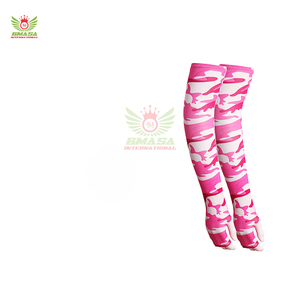 Manchons de compression unisexes respirants en polyester et élasthanne pour le cyclisme et les sports – Protection traditionnelle - Product Image 2