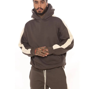 Ensemble deux pièces unisexe écoresponsable avec logo personnalisé, pantalon et haut, taille XL, pour automne-hiver, tenue décontractée et sportive, pour femmes et hommes - Product Image 2