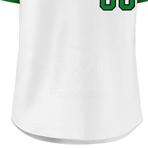 Diseño Personalizado al por Mayor a Precio Económico, Jersey de Béisbol de Dos Botones, Ropa Deportiva, Último Diseño de Jersey de Béisbol de Dos Botones - Product Image 3