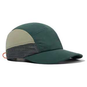 Casquette de sport décontractée unisexe respirante 100% coton verte avec panneau en maille réglable pour l'extérieur toutes saisons adulte - Product Image 5