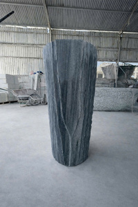 Lavabo de Mármol Tallado a Mano de Lujo Moderno - Lavabo Independiente Premium para Muebles de Baño en Hoteles, Resorts y Villas - Product Image 6