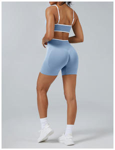 Shorts Deportivos de Cintura Alta para Mujer, Elásticos, para Gimnasio, Fitness, Running, Entrenamiento, Personalizados, OEM, ODM, Venta al Por Mayor - Product Image 4