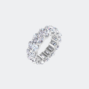แหวน10.50CTW ทรงรีแบบง่ามตัดทรงรี - Product Image 4
