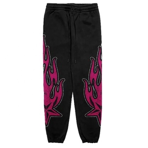 Ensemble de survêtements slim fit français en éponge pour hommes personnalisés sérigraphie à capuche pantalons de survêtement grande taille pour l'hiver - Product Image 4