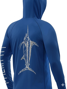 Custom Angler Fishing <b>Hoodie</b> Long Sleeve <b>UV</b> <b>Protection</b> Performance Sportswear for Men Women Sublimation Outdoor Apparel - Product Image 3