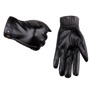 Guantes de cuero sintético con agarre avanzado, con estructura de palma reforzada y diseño de dedos flexibles para un manejo preciso. - Product Image 1