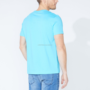 Streetwear T-shirt de sport surdimensionné pour hommes T-shirt de sport rapide et respirant coupe ample T-shirt en jersey col rond imprimé de logo personnalisé - Product Image 5