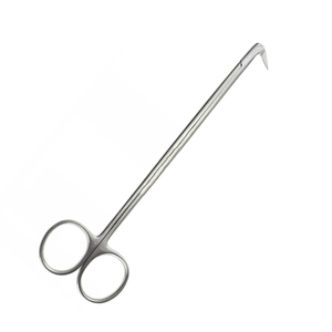 High Grade DeBakey Vascular Scissors 170 mm Angled 120° Sharp 10 mm Blade Hegemann Diethrich Cardiovascular Surgery Tool - Product Image 3
