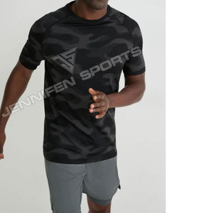 Camiseta de Jersey 100% Algodón con Logotipo Personalizado para Hombre, Estampado de Camuflaje Tie-Dye, Corte Regular, 240g, Manga Corta, Transpirable, Ligera y de Secado Rápido - Product Image 3