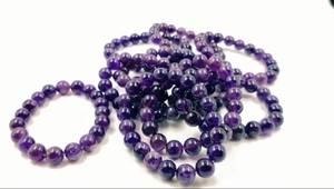Pulsera de Amatista de Fabricación India para Aliviar el Estrés y Generar Energía Positiva, Disponible en Grandes Cantidades - Product Image 3