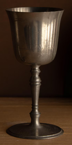 200ml Hand Engraved Brass Chalice <b>Goblet</b> Reusable Siler Finish Round Cold Drink <b>Glass</b> for Home Bar & Decor Use - Product Image 6