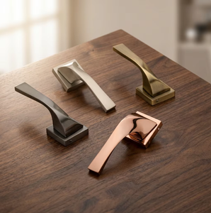 Modern Brass Mortise Door Handle <b>Heavy</b> <b>Duty</b> Stainless Steel Graphite Black CP Z PVD Gold Rose Gold Black Hardware - Product Image 3