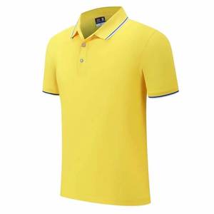 Polo T-shirt personnalisé coloré en polyester à 50 %, prix d'usine, haute qualité - Product Image 2