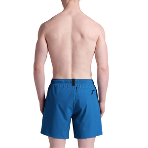 Shorts de bain respirants pour hommes, séchage rapide, pour fitness, entraînement athlétique, gym, avec cordon élastique, couleur unie, style boardshorts - Product Image 4