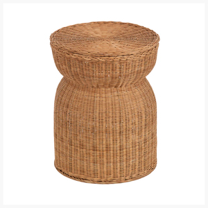 Tabouret en rotin fait main, meubles tissés naturels, tabouret décoratif d'appoint, fabricant, usine, grossiste, exportateur - Product Image 6