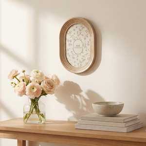 Elegant Wooden Photo <b>Frame</b> Natural Wood Picture <b>Frame</b> Decorative Display <b>Frame</b> <b>Wall</b> Hanging Photo <b>Frame</b> Tabletop Decor <b>Frame</b> - Product Image 6