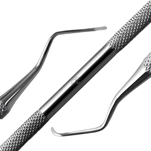 Cureta dental universal Columbia manual 4R/4L de doble punta de 6.5 pulgadas de acero inoxidable para eliminación de cálculos posteriores pesados CE - Product Image 3