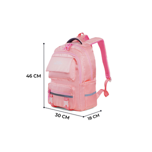 Trending 1063 Teen <b>Backpack</b> 16kg Load Capacity Waterproof PVC Fabric School Bag for Teens Lightweight Factory OEM/ODM - Product Image 2