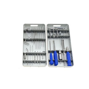Kit d'instruments pour plaques de blocage des membres supérieurs orthopédiques AO, plaque de fixation osseuse pour petits fragments traumatiques, perceuse à cintrer Dentavex 6,5 mm - Product Image 3