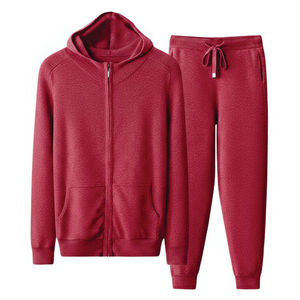 Conjunto Deportivo de Invierno para Hombre, de Dos Piezas, Personalizado, con Logotipo Bordado, Sudadera con Capucha y Pantalones Deportivos Mertra - Product Image 3