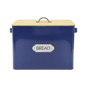 Caja de Almacenamiento de Té de Hierro Galvanizado, Recipiente para Chai con Recubrimiento de Polvo Blanco, Recipiente Decorativo para Almacenamiento de Alimentos en la Cocina, Tarro con Asa - Product Image 6
