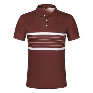 Camisetas Polo de Diseño en Oferta, Logotipo Personalizado, Poliéster/Algodón, Color Sólido, Uniforme de Golf, Camiseta Polo para Hombre - Product Image 3